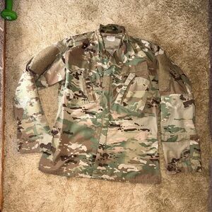 Men's Tactical Camouflage Zip Up Jacket